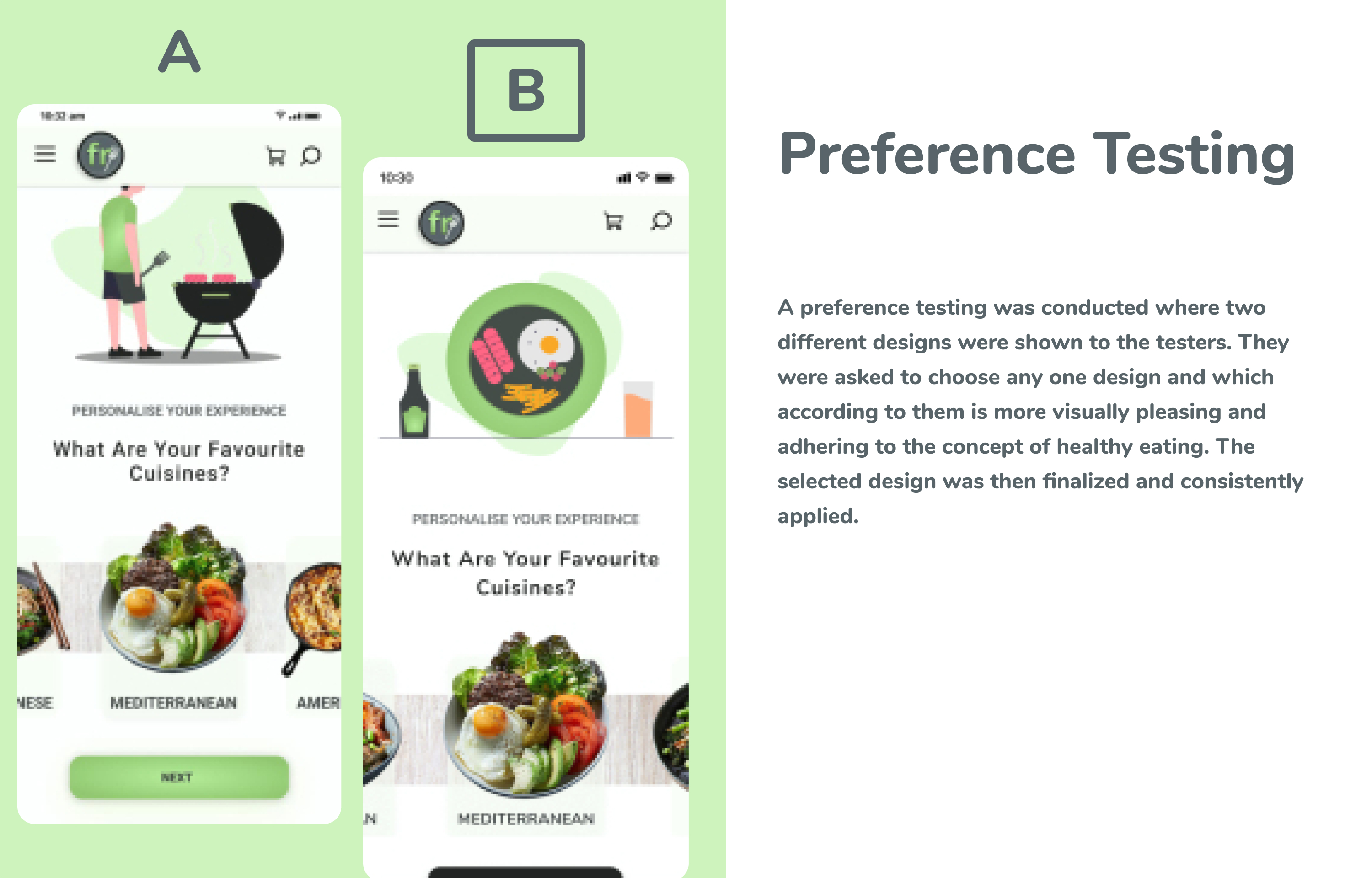 Preference Testing